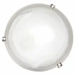 Накладной светильник Arte Lamp Luna A3450PL-3CC Цвет арматуры хром Цвет плафонов белый от ImperiumLoft