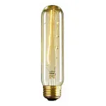 Лампа накаливания Arte Lamp Bulbs E27 60Вт 2700K ED-T10-CL60 Цвет арматуры хром Цвет плафонов красный