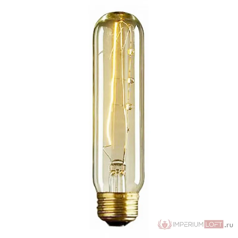 Лампа накаливания Arte Lamp Bulbs E27 60Вт 2700K ED-T10-CL60 Цвет арматуры хром Цвет плафонов красный от ImperiumLoft