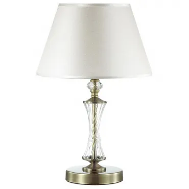 Настольная лампа декоративная Lumion Kimberly 4408/1T Цвет арматуры бронза Цвет плафонов белый