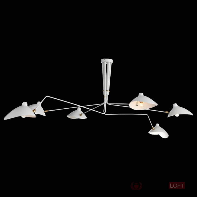 Люстра на штанге ST-Luce Spruzzo SL305.502.06 от ImperiumLoft