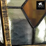 Наземный низкий светильник Arte Lamp Berlin A1014FN-1BN Цвет арматуры золото Цвет плафонов разноцветный от ImperiumLoft