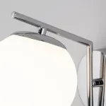 Бра Eurosvet Frost 70152/1 хром Цвет плафонов белый Цвет арматуры хром от ImperiumLoft