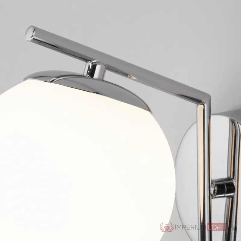 Бра Eurosvet Frost 70152/1 хром Цвет плафонов белый Цвет арматуры хром от ImperiumLoft
