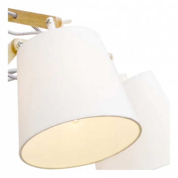 Подвесная люстра Arte Lamp Pinocchio A5700LM-5WH Цвет арматуры белый Цвет плафонов белый от ImperiumLoft