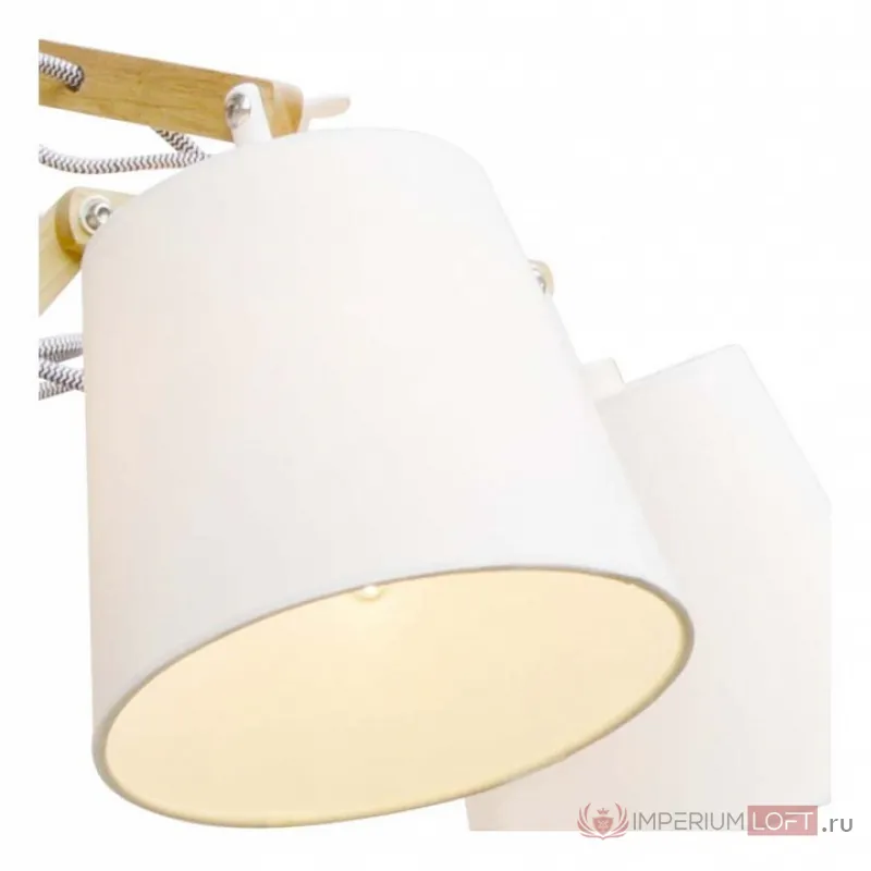 Подвесная люстра Arte Lamp Pinocchio A5700LM-5WH Цвет арматуры белый Цвет плафонов белый от ImperiumLoft
