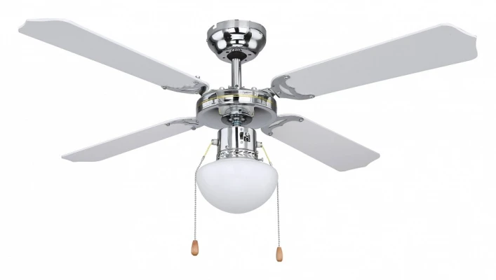 Потолочная люстра с вентилятором Champion 0309CSW Globo