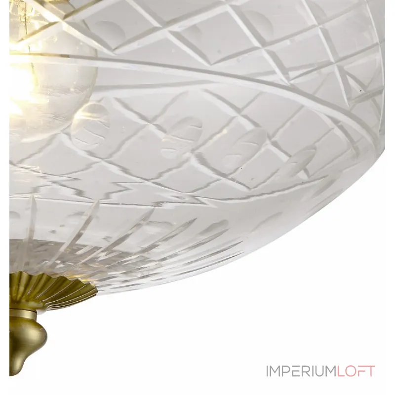 Накладной светильник Arte Lamp Faberge A2302PL-1PB Цвет арматуры медь Цвет плафонов прозрачный