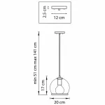 Подвесной светильник Lightstar Sferico 729011 