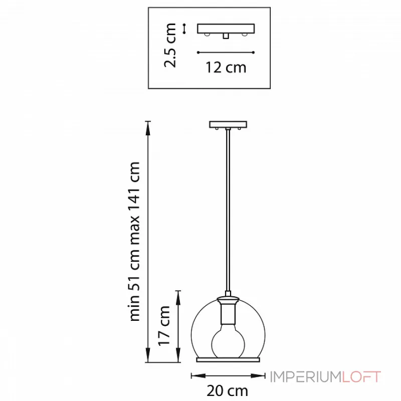 Подвесной светильник Lightstar Sferico 729011 Подвесной светильник Lightstar Sferico 729011
