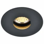 Встраиваемый светильник Arte Lamp 3217 A3217PL-1BK Цвет арматуры черный Цвет плафонов белый