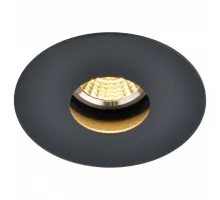 Встраиваемый светильник Arte Lamp 3217 A3217PL-1BK Цвет арматуры черный Цвет плафонов белый