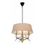 Подвесной светильник Loft it 1029 LOFT1029A-2 Цвет арматуры коричневый Цвет плафонов кремовый от ImperiumLoft
