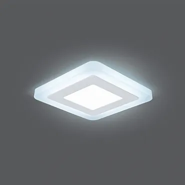 Встраиваемый светильник Gauss Backlight BL121 Цвет плафонов белый Цвет арматуры белый