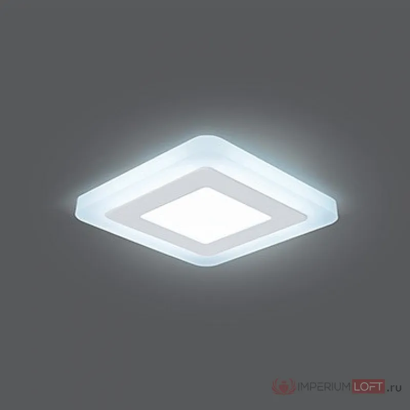 Встраиваемый светильник Gauss Backlight BL121 Цвет плафонов белый Цвет арматуры белый от ImperiumLoft