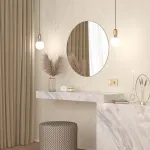 Выключатель проходной двухклавишный без рамки Werkel шампань W1122011