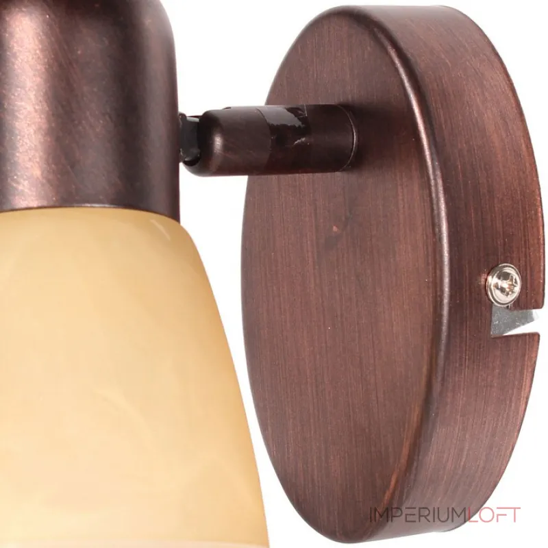 Спот TopLight Maxine TL1235Y-01AB Цвет плафонов белый Цвет арматуры бронза