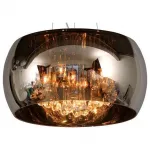 Подвесной светильник Lucide Pearl 70463/05/11 Цвет плафонов неокрашенный Цвет арматуры хром от ImperiumLoft