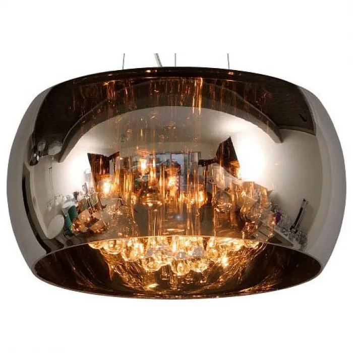 Подвесной светильник Lucide Pearl 70463/05/11 Цвет плафонов неокрашенный Цвет арматуры хром от ImperiumLoft