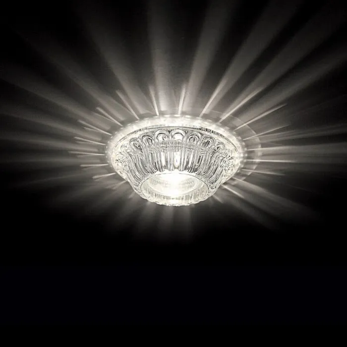 Встраиваемый светильник Lightstar Torcea 006332 Цвет арматуры хром Цвет плафонов прозрачный от ImperiumLoft
