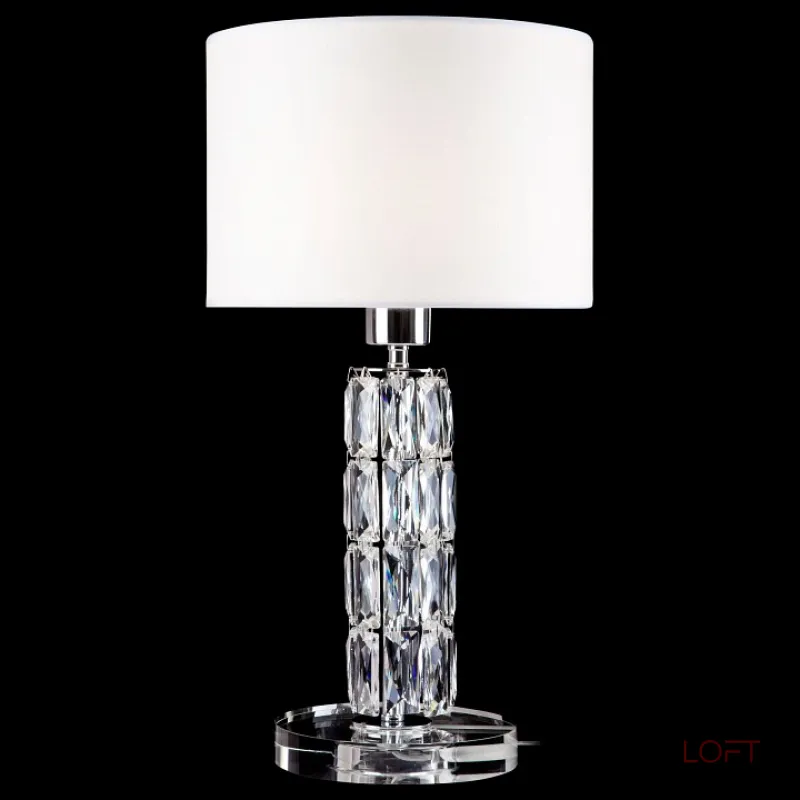 Настольная лампа декоративная Maytoni Talento DIA008TL-01CH Цвет арматуры хром Цвет плафонов белый