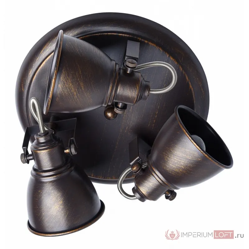 Спот MW-Light Ринген 547020403 Цвет арматуры золото Цвет плафонов золото от ImperiumLoft