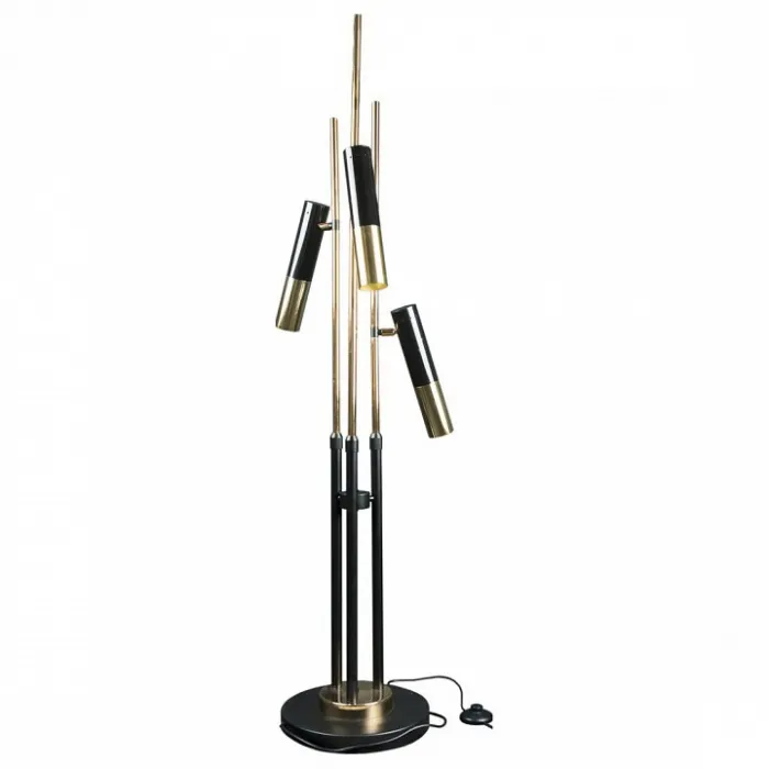 Торшер Loft it Ike 9952-F3 Цвет арматуры золото Цвет плафонов золото от ImperiumLoft