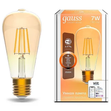Лампа светодиодная Gauss Smart Home 1290112