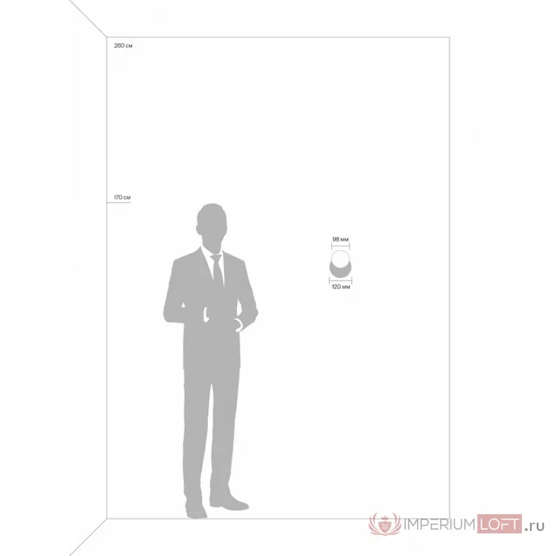 Бра Freya LED FR10010CW-L6MG Цвет арматуры золото Цвет плафонов золото от ImperiumLoft
