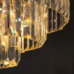 Торшер Divinare Nova 3001/01 PN-6 Цвет плафонов прозрачный Цвет арматуры золото от ImperiumLoft