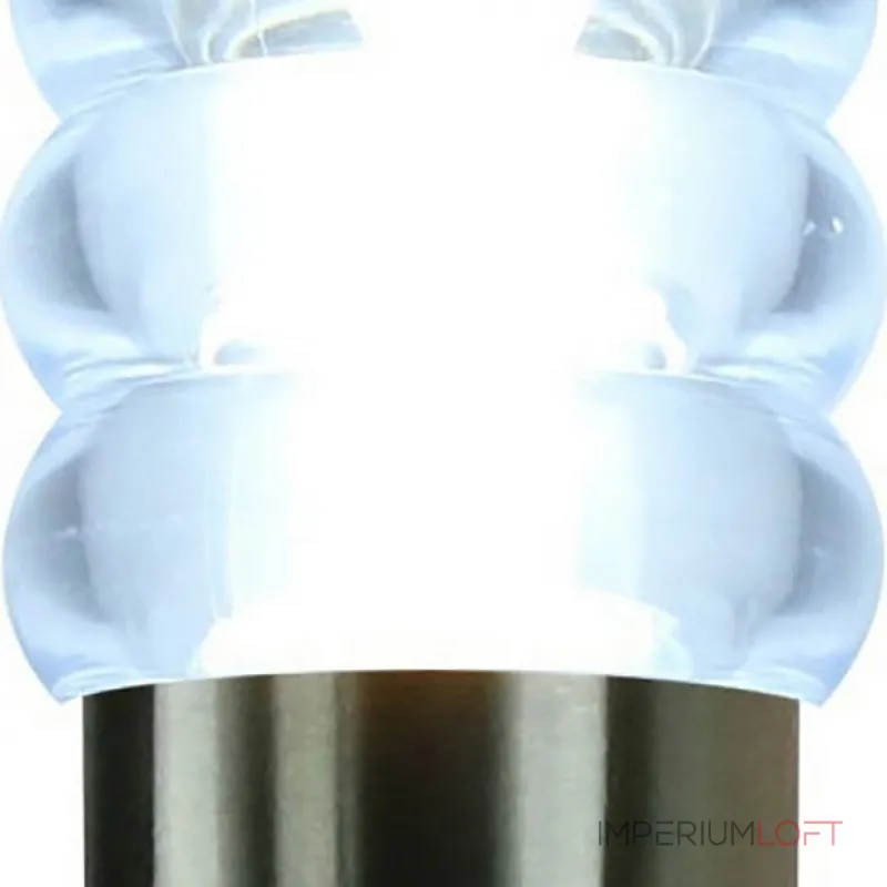 Наземный высокий светильник Arte Lamp Portico A8382PA-1SS Цвет арматуры серебро Цвет плафонов прозрачный