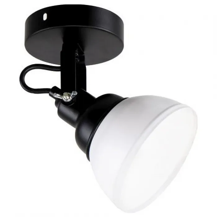Спот Imex 51575 MD.51575-1-W BK Цвет арматуры черный от ImperiumLoft