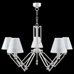 Подвесная люстра Maytoni Hightech M1-05-WM-LMP-O-20 Цвет арматуры белый Цвет плафонов белый от ImperiumLoft