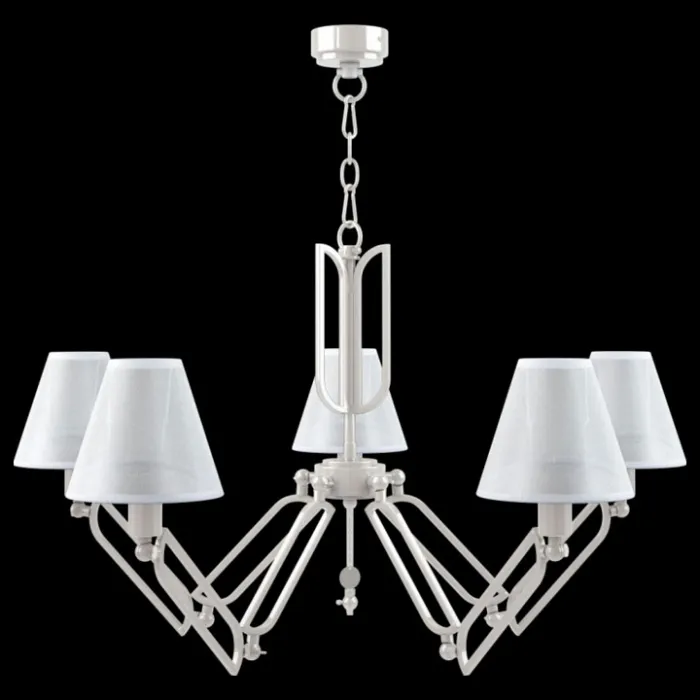 Подвесная люстра Maytoni Hightech M1-05-WM-LMP-O-20 Цвет арматуры белый Цвет плафонов белый от ImperiumLoft