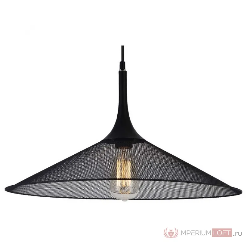 Подвесной светильник Lussole Cheektowaga LSP-9813 Цвет плафонов черный Цвет арматуры черный от ImperiumLoft