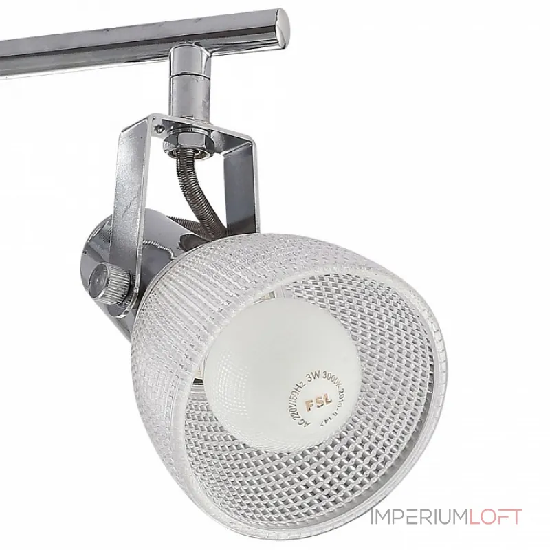 Спот Arte Lamp 1026 A1026PL-4CC Цвет арматуры хром Цвет плафонов прозрачный