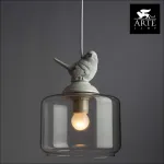 Подвесной светильник Arte Lamp Frescura A8029SP-1WH Цвет арматуры белый Цвет плафонов прозрачный от ImperiumLoft