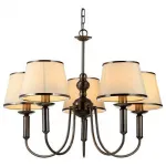 Подвесная люстра Arte Lamp Alice A3579LM-5AB Цвет арматуры бронза Цвет плафонов бронза от ImperiumLoft