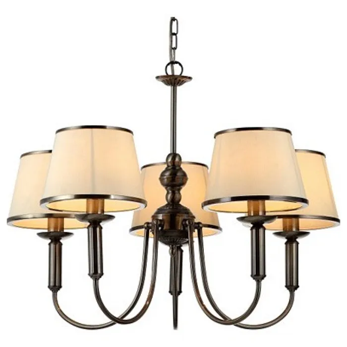 Подвесная люстра Arte Lamp Alice A3579LM-5AB Цвет арматуры бронза Цвет плафонов бронза от ImperiumLoft