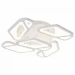 Накладной светильник Ambrella Original 5 FA587/5 WH белый 113W 590*590*120 (ПДУ РАДИО 2.4G) Цвет арматуры белый Цвет плафонов белый от ImperiumLoft