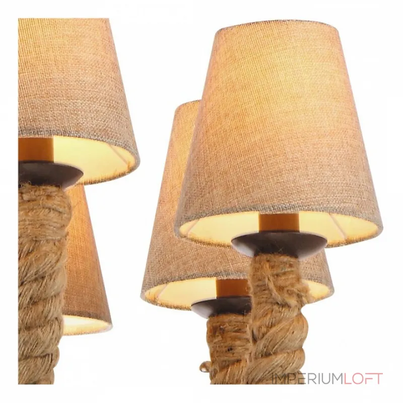 Подвесная люстра Arte Lamp Corda A8958LM-8BR Подвесная люстра Arte Lamp Corda A8958LM-8BR