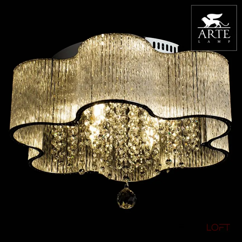 Потолочная люстра Arte Lamp Diletto A8565PL-4CL Потолочная люстра Arte Lamp Diletto A8565PL-4CL