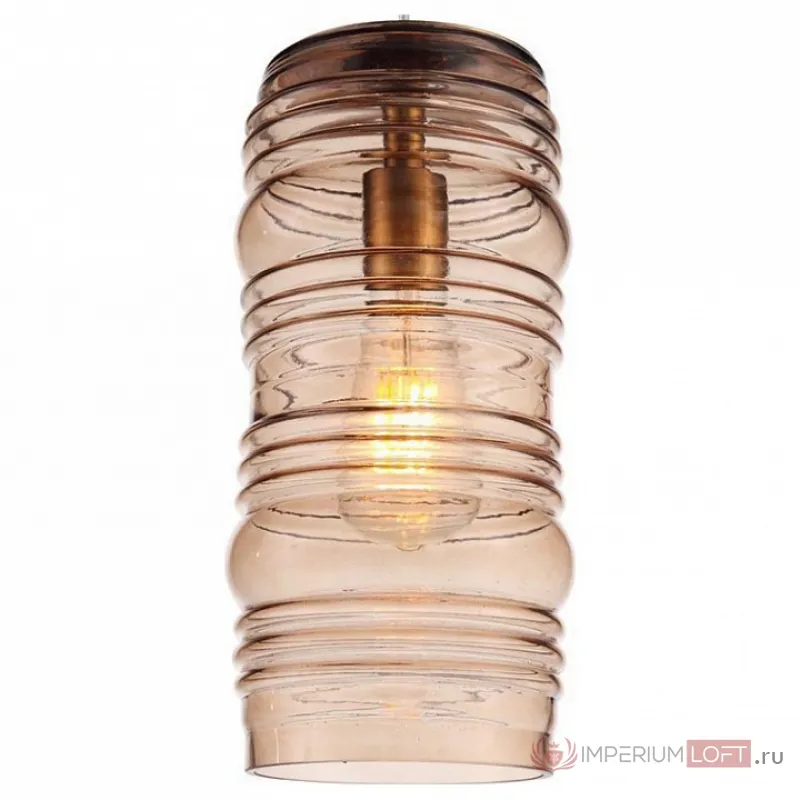 Подвесной светильник ST-Luce Bocirra SL1131.143.01 Цвет плафонов коричневый Цвет арматуры бронза от ImperiumLoft