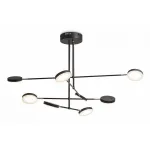 Люстра на штанге Maytoni Fad MOD070PL-L48B3K Цвет арматуры черный Цвет плафонов белый от ImperiumLoft