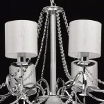 Подвесная люстра MW-Light Федерика 83 684010208 Цвет арматуры хром Цвет плафонов белый от ImperiumLoft