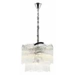 Подвесная люстра Stilfort Seauty 2121/09/12P Цвет плафонов прозрачный Цвет арматуры хром