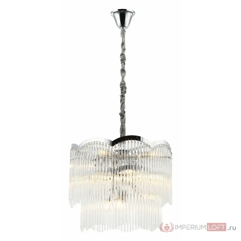 Подвесная люстра Stilfort Seauty 2121/09/12P Цвет плафонов прозрачный Цвет арматуры хром от ImperiumLoft