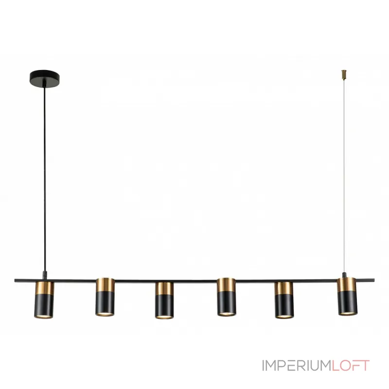 Подвесной светильник Indigo Liberta 11014/6P Black