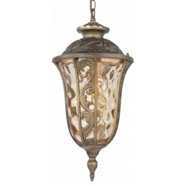 Подвесной светильник Favourite Luxus 1495-1P Цвет арматуры золото Цвет плафонов янтарный от ImperiumLoft