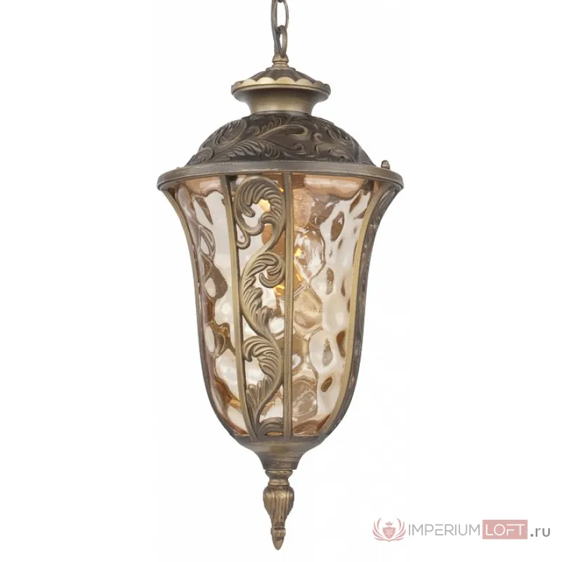 Подвесной светильник Favourite Luxus 1495-1P Цвет арматуры золото Цвет плафонов янтарный от ImperiumLoft